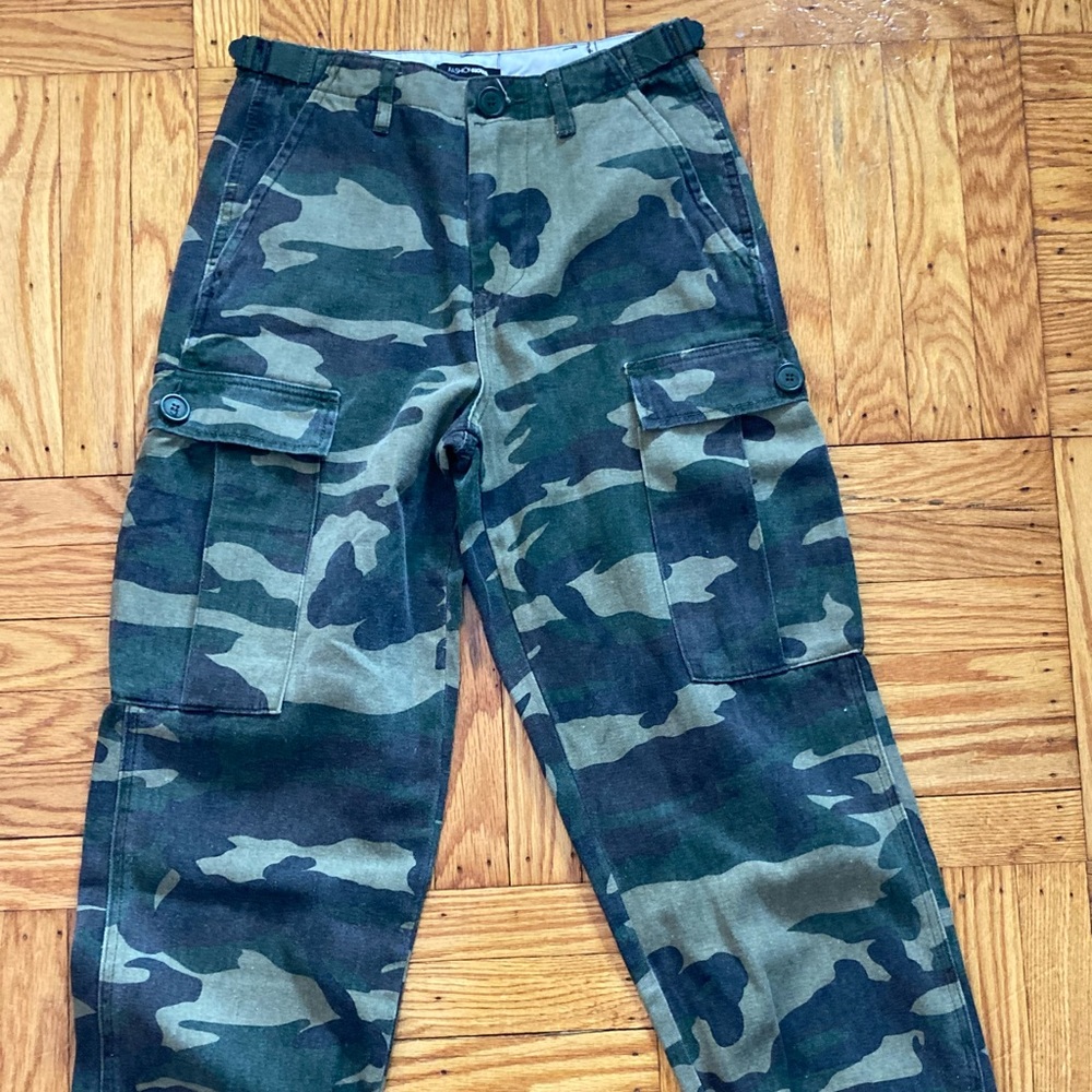 Fashion Nova Camo Cargo Joggers